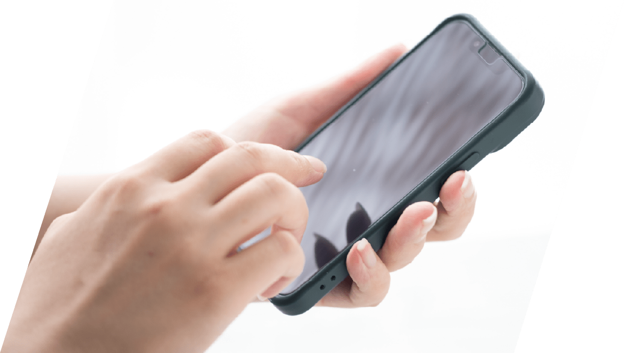 外出先でも、スマホでかんたん発注
